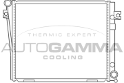 100121 Chladič, chlazení motoru AUTOGAMMA