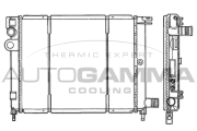 100154 Chladič, chlazení motoru AUTOGAMMA
