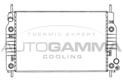 100371 Chladič, chlazení motoru AUTOGAMMA