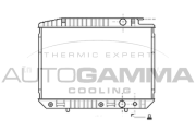 100561 Chladič, chlazení motoru AUTOGAMMA