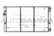101057 Chladič, chlazení motoru AUTOGAMMA