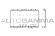 101133 Chladič, chlazení motoru AUTOGAMMA