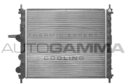 101186 Chladič, chlazení motoru AUTOGAMMA
