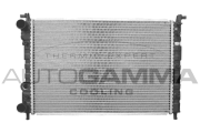 101190 Chladič, chlazení motoru AUTOGAMMA