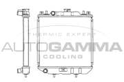 101263 Chladič, chlazení motoru AUTOGAMMA