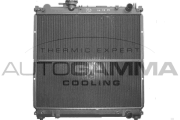 101264 Chladič, chlazení motoru AUTOGAMMA