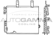 101573 Kondenzátor, klimatizace AUTOGAMMA
