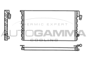101593 Kondenzátor, klimatizace AUTOGAMMA