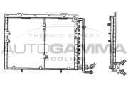 101730 Kondenzátor, klimatizace AUTOGAMMA