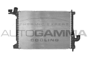 102007 Chladič, chlazení motoru AUTOGAMMA