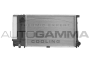 102041 Chladič, chlazení motoru AUTOGAMMA