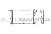 102049 Chladič, chlazení motoru AUTOGAMMA