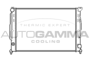 102054 Chladič, chlazení motoru AUTOGAMMA