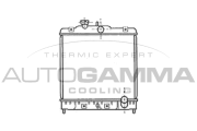 102111 Chladič, chlazení motoru AUTOGAMMA