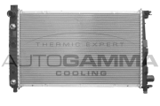 102146 Chladič, chlazení motoru AUTOGAMMA