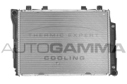 102165 Chladič, chlazení motoru AUTOGAMMA