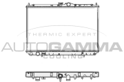 102171 Chladič, chlazení motoru AUTOGAMMA