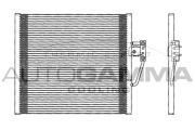 102609 Kondenzátor, klimatizace AUTOGAMMA