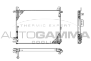 102683 Kondenzátor, klimatizace AUTOGAMMA