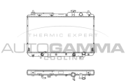 102854 Chladič, chlazení motoru AUTOGAMMA