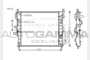 102923 Chladič, chlazení motoru AUTOGAMMA