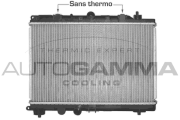 102945 Chladič, chlazení motoru AUTOGAMMA