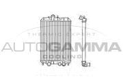 102958 Chladič, chlazení motoru AUTOGAMMA