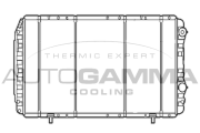 103110 Chladič, chlazení motoru AUTOGAMMA