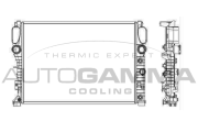 103339 Chladič, chlazení motoru AUTOGAMMA