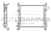 103429 Chladič, chlazení motoru AUTOGAMMA