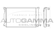 103777 Chladič, chlazení motoru AUTOGAMMA