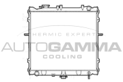 104119 Chladič, chlazení motoru AUTOGAMMA