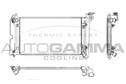 104164 Chladič, chlazení motoru AUTOGAMMA