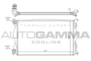 104246 Chladič, chlazení motoru AUTOGAMMA