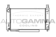 104685 Chladič, chlazení motoru AUTOGAMMA