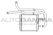 104772 Výměník tepla, vnitřní vytápění AUTOGAMMA