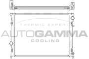104925 Chladič, chlazení motoru AUTOGAMMA