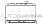 105046 Chladič, chlazení motoru AUTOGAMMA
