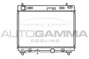 105061 Chladič, chlazení motoru AUTOGAMMA