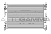 105120 Chladič, chlazení motoru AUTOGAMMA
