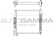 105128 Chladič, chlazení motoru AUTOGAMMA