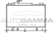 105166 Chladič, chlazení motoru AUTOGAMMA