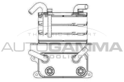 105228 Olejový chladič, motorový olej AUTOGAMMA