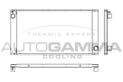 105249 Chladič, chlazení motoru AUTOGAMMA