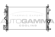 105317 Chladič, chlazení motoru AUTOGAMMA