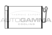 105380 Kondenzátor, klimatizace AUTOGAMMA