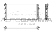 105400 Chladič, chlazení motoru AUTOGAMMA