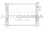 105423 Chladič, chlazení motoru AUTOGAMMA