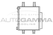 105457 Kondenzátor, klimatizace AUTOGAMMA