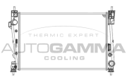 105602 Chladič, chlazení motoru AUTOGAMMA